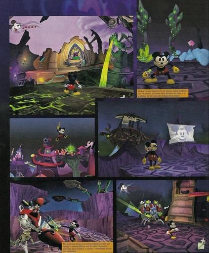 Epic Mickey - Первый скан Epic Mickey из Game Informer