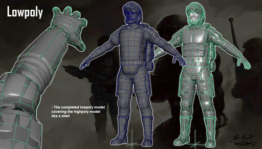 Interstellar Marines - Процесс создания персонажей в Interstellar Marines в картинках)