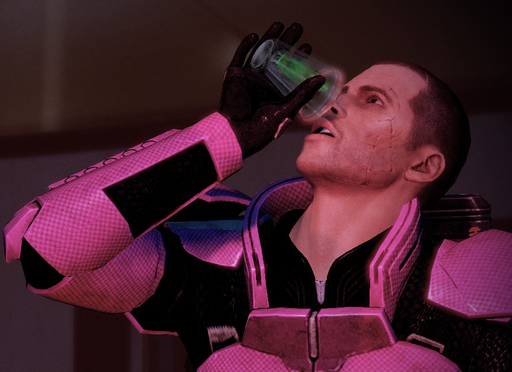 Mass Effect 3 - Im commander shepard and this is my favorite bar on citadel. 