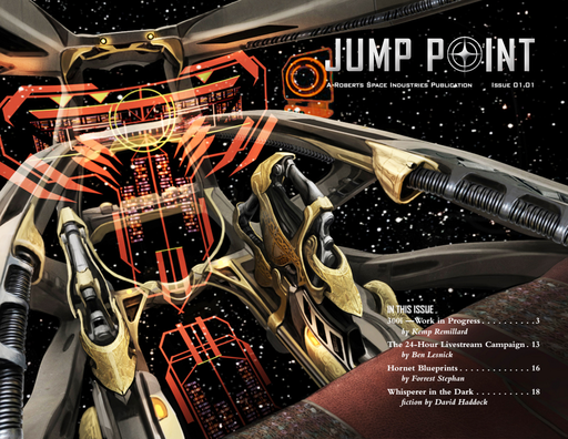 Star Citizen - Star Citizen / Squadron 42. The Vault. "Jump Point" и wallpaper'ы.