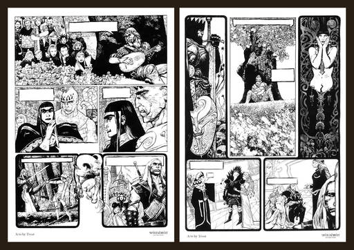Ведьмак 3: Дикая Охота - Геральт в картинках: рецензия на графическую новеллу "Ведьмак. Дом витражей"