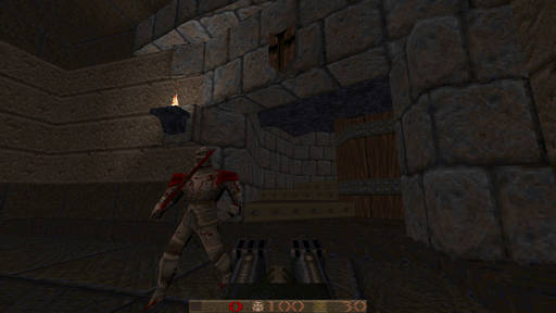 Quake - Intrusion – моя первая карта для Quake 1